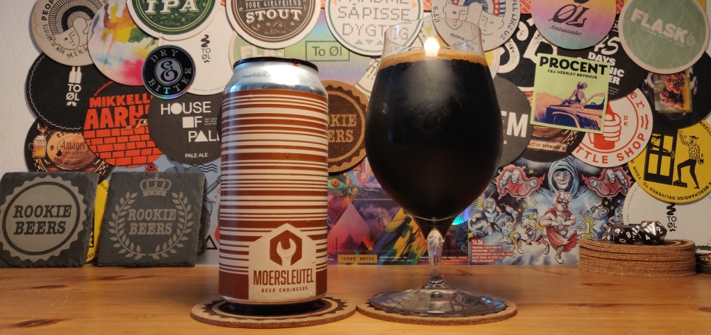 Moersleutel Beer Engineers –  8720615261970 (Barcode Copper & Wool) Barrel Aged Imperial Stout with Coffee